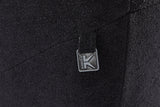 KAWOLA Sofa GARBO Designsofa Stoff schwarz