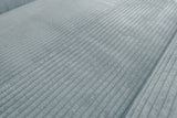 KAWOLA Sofa LAISKA Ecksofa Relaxfunktion teilmotorisch Cord hellblau