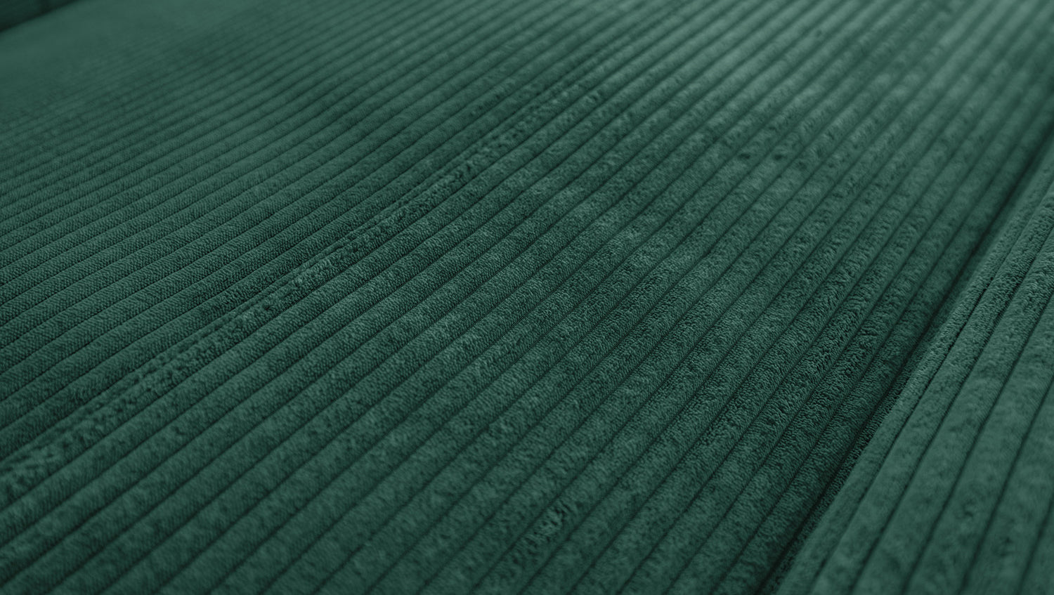 KAWOLA Sofa LAISKA Ecksofa Relaxfunktion teilmotorisch Cord smaragd