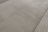 KAWOLA Sofa LAISKA Ecksofa Relaxfunktion teilmotorisch Cord steingrau