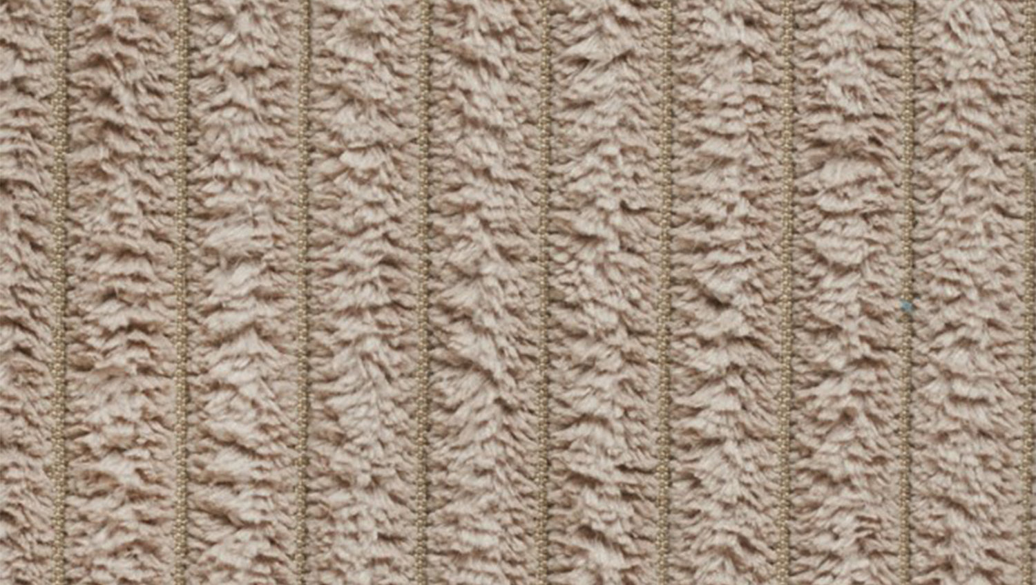 KAWOLA Sofa MADELINE 2-Sitzer Cord taupe
