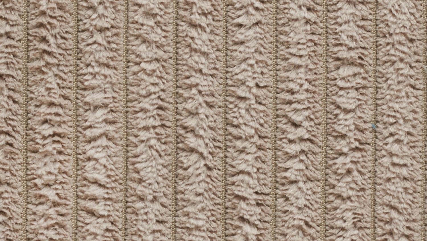 KAWOLA Sofa MADELINE 3-Sitzer Cord taupe
