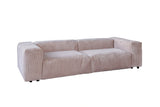 KAWOLA Sofa MIA Modulares Sofa 6-tlg. Cord taupe