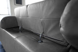 KAWOLA Sofa NELSON Ecksofa Leder anthrazit