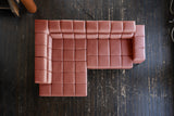 KAWOLA Sofa NELSON Ecksofa Leder rot