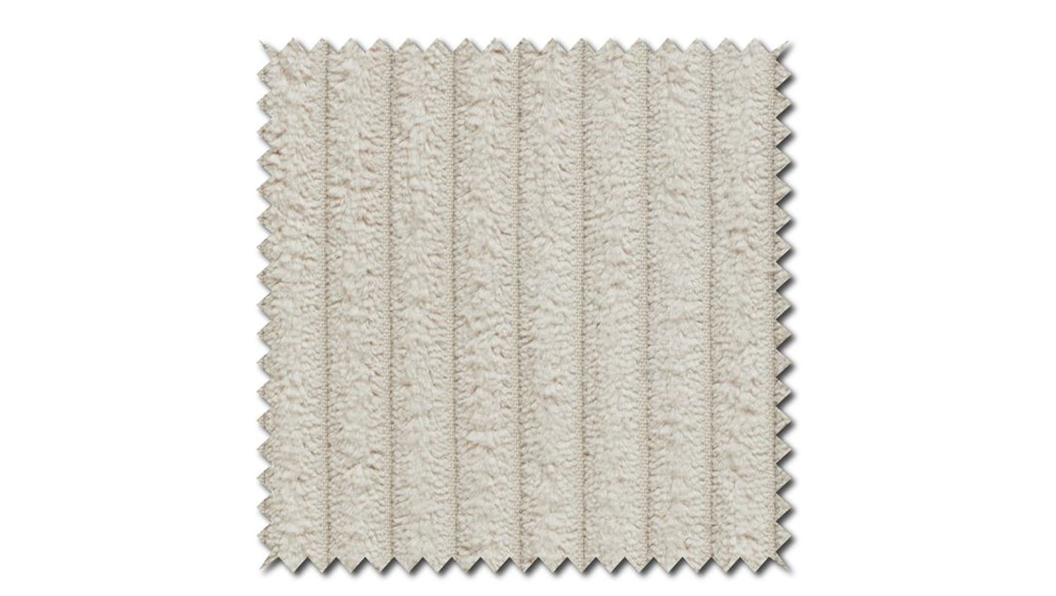 KAWOLA Sofa NETTA 3-Sitzer Bezug abziehbar Cord cremeweiß