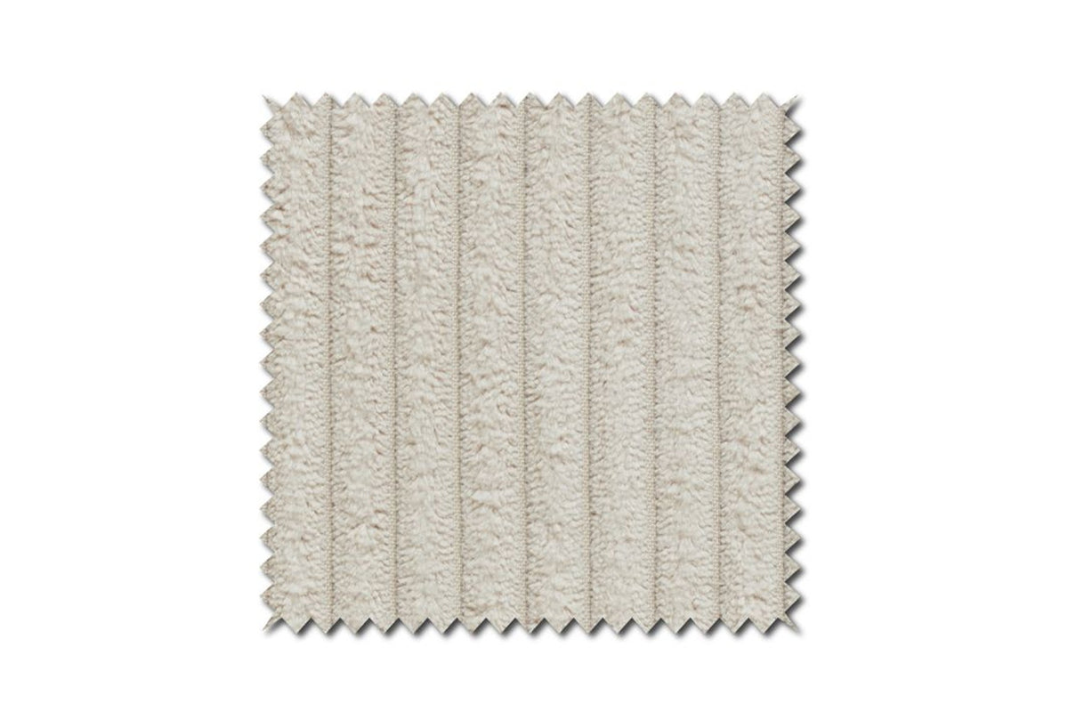 KAWOLA Sofa NETTA 3-Sitzer Bezug abziehbar Cord cremeweiß