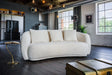 KAWOLA Sofa RADA 3-Sitzer Stoff cremeweiß