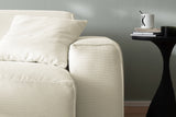 KAWOLA Sofa RANI 3-Sitzer Feincord beige