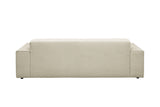 KAWOLA Sofa RANI 3-Sitzer Feincord beige
