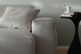 KAWOLA Sofa RANI 3-Sitzer Feincord grau