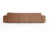KAWOLA Sofa RANI Ecksofa Cord rost