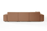 KAWOLA Sofa RANI Ecksofa Cord rost