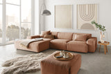 KAWOLA Sofa RANI Ecksofa Cord rost, Links
