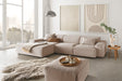 KAWOLA Sofa RANI Ecksofa Cord taupe, Links