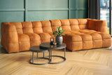 KAWOLA Sofa ROSARIO Ecksofa Velvet gold
