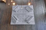 KAWOLA Sofa WIOLO Ecksofa velvet grau