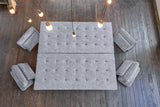 KAWOLA Sofa WIOLO Ecksofa velvet grau
