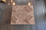 KAWOLA Sofa WIOLO Ecksofa velvet taupe