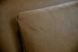 KAWOLA Sofa WIOLO Schlafsofa Daybed Leder camel