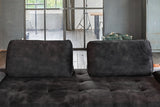 KAWOLA Sofa WIOLO Schlafsofa Daybed velvet anthrazit