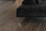 KAWOLA Sofa WIOLO Schlafsofa Daybed velvet anthrazit