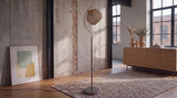 KAWOLA Stehlampe VESUVIA Jute vintage bronze