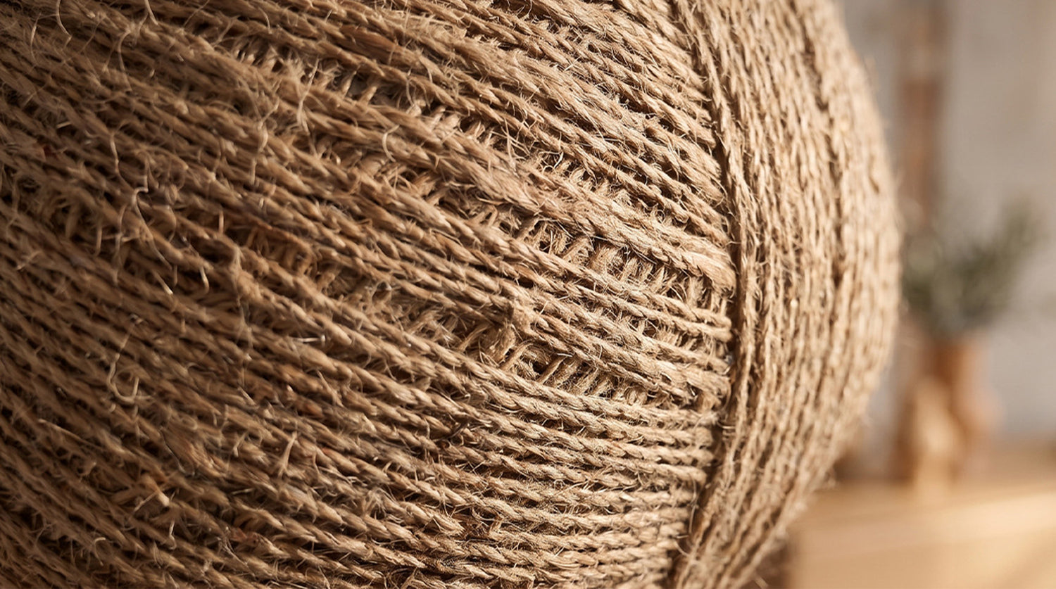 KAWOLA Stehlampe VESUVIA Jute vintage bronze
