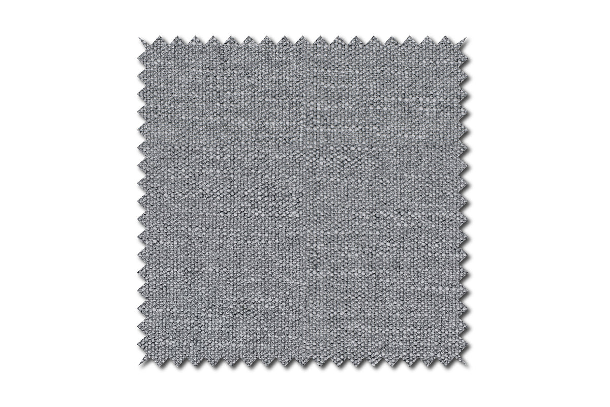 KAWOLA Stoffmuster Chenille-Stoff hellgrau