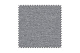 KAWOLA Stoffmuster Chenille-Stoff hellgrau