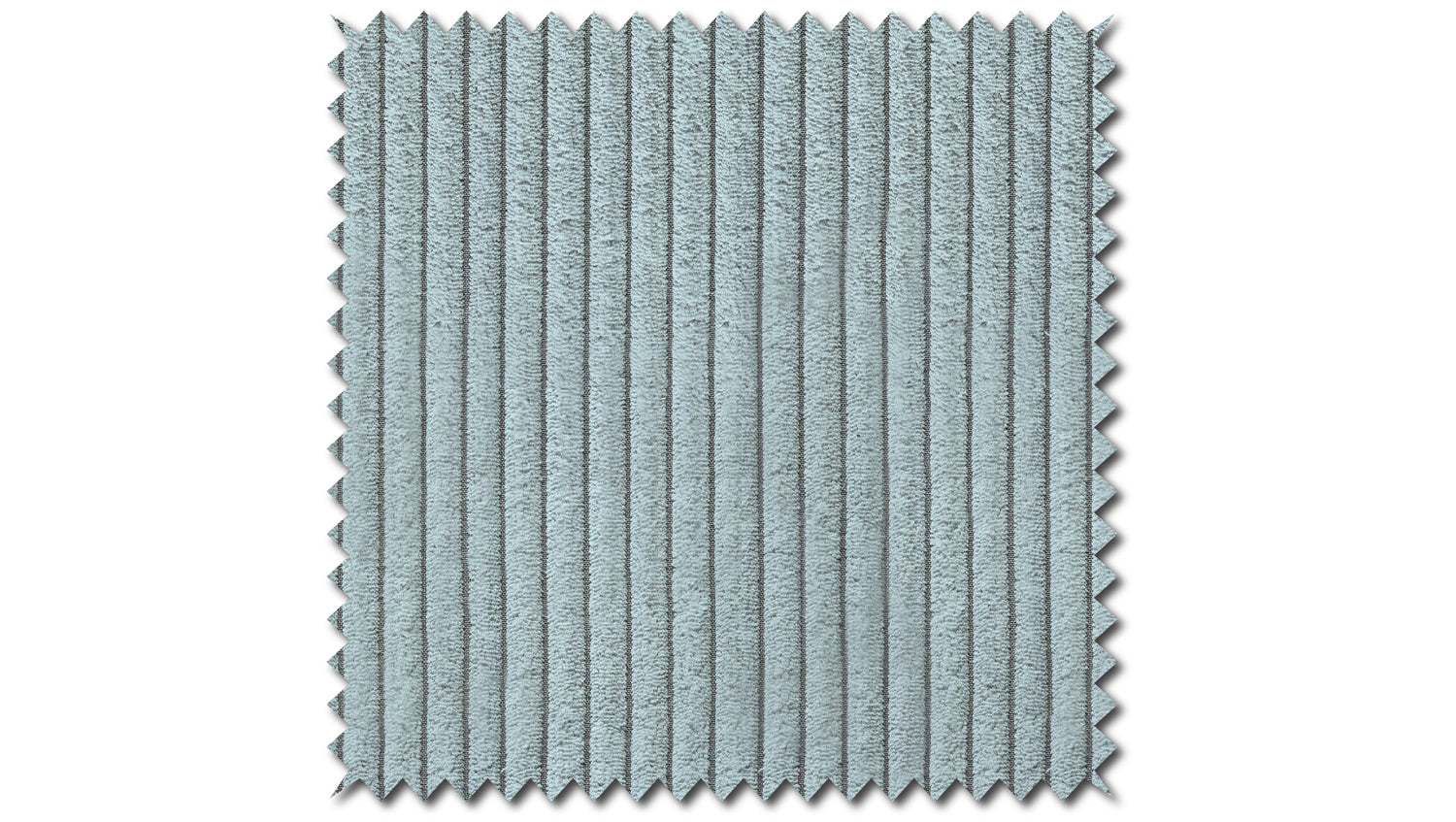 KAWOLA Stoffmuster Cord hellblau