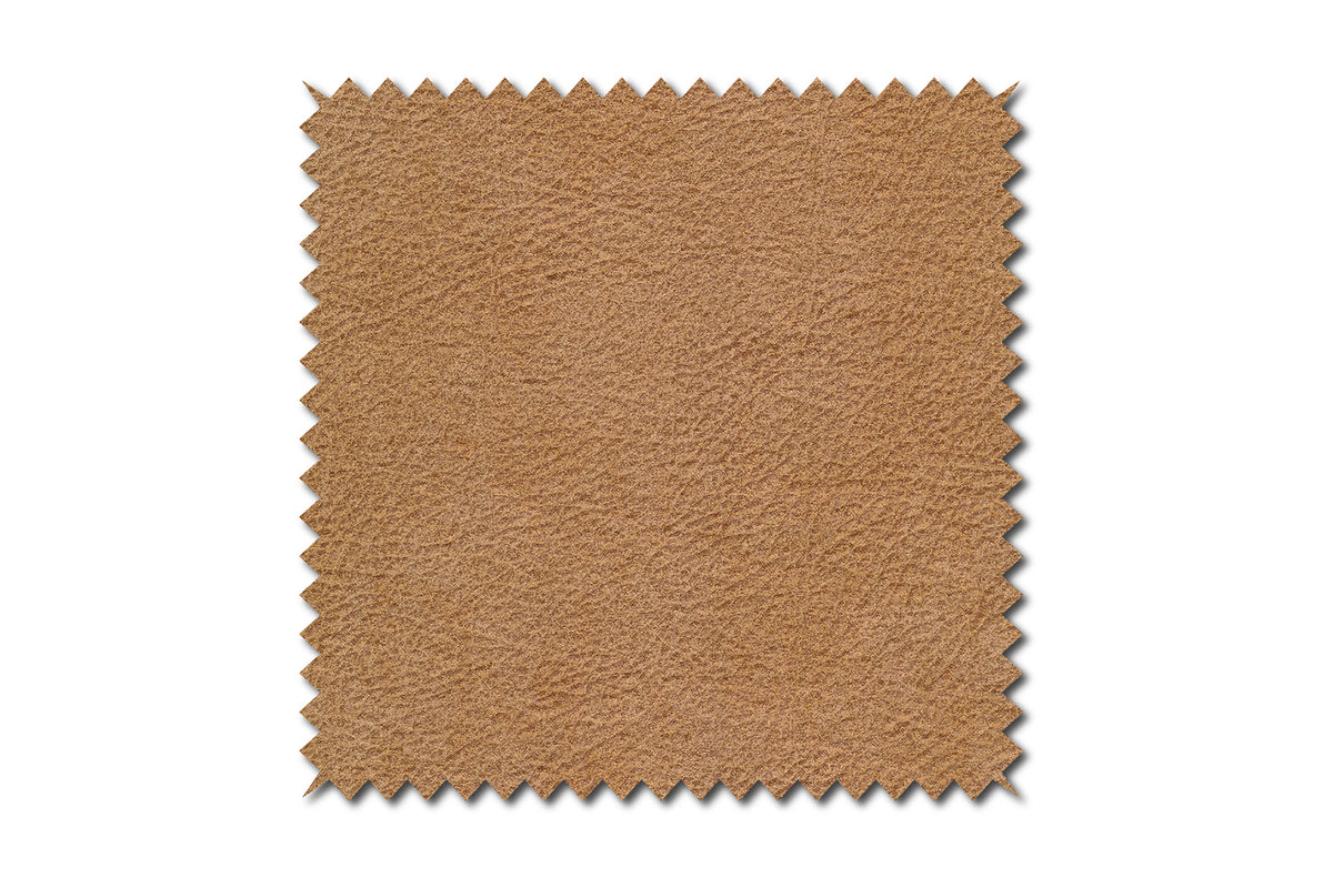 KAWOLA Stoffmuster Stoff cognac