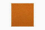 KAWOLA Stoffmuster Velvet orange