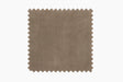 KAWOLA Stoffmuster Velvet taupe