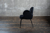 KAWOLA Stuhl DEON Esszimmerstuhl Velvet schwarz