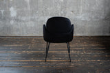 KAWOLA Stuhl DEON Esszimmerstuhl Velvet schwarz
