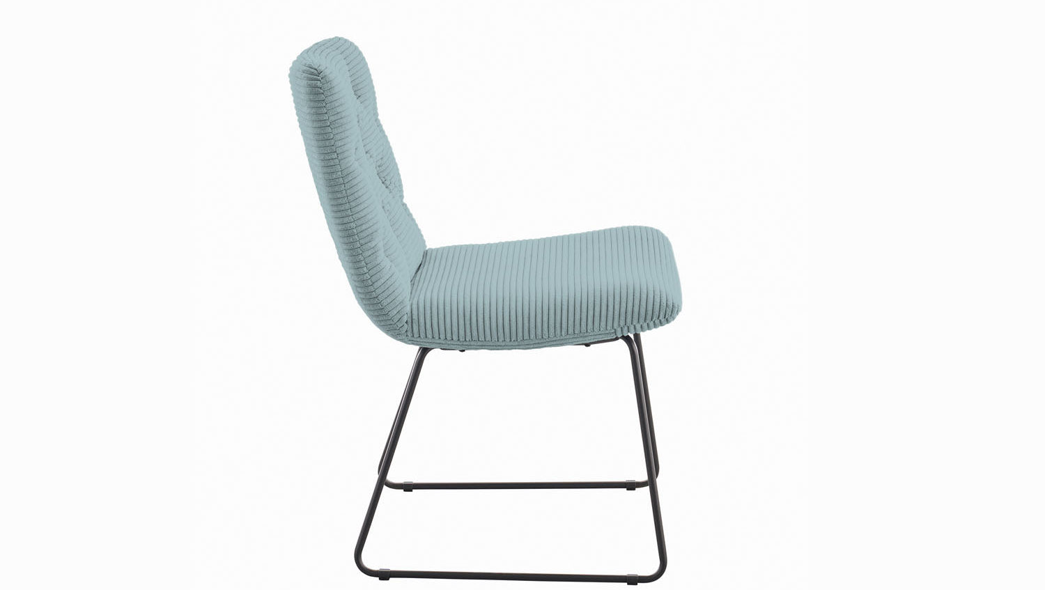KAWOLA Stuhl NEW CHARME Esszimmerstuhl Cord hellblau