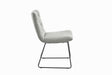 KAWOLA Stuhl NEW CHARME Esszimmerstuhl Cord steingrau