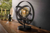 KAWOLA Tischleuchte DILLY Tischlampe Metall schwarz
