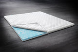 KAWOLA Topper SOLO Gel-Schaum, 200 x 160 cm