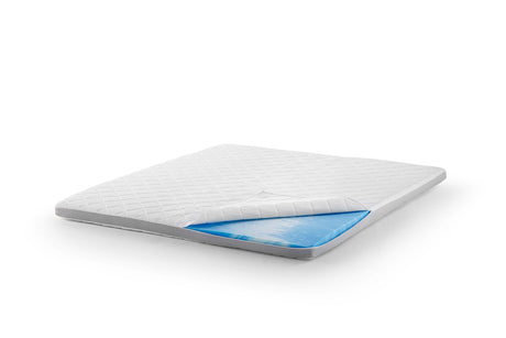 KAWOLA Topper SOLO Sence-ice Karo-Klima Gel-Schaum, 200 x 160 cm