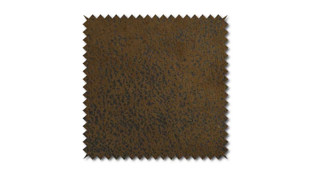 KAWOLA Stoffmuster Microfaser braun 10x10cm