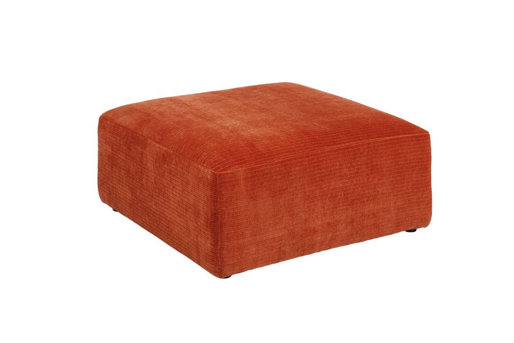 KAWOLA Sofa Sitzelement SEPHI klein Cord Vintage rot