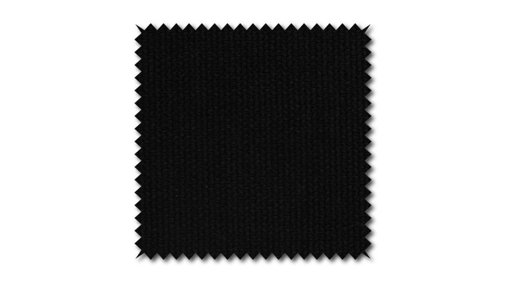 KAWOLA Stoffmuster Stoff schwarz 10x10cm