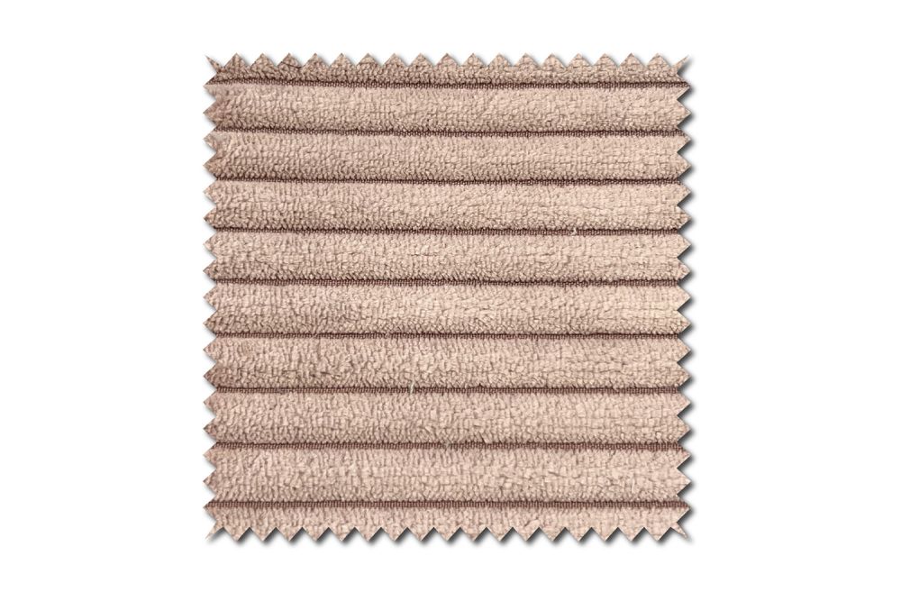 KAWOLA Stoffmuster Cord rosa 10x10cm