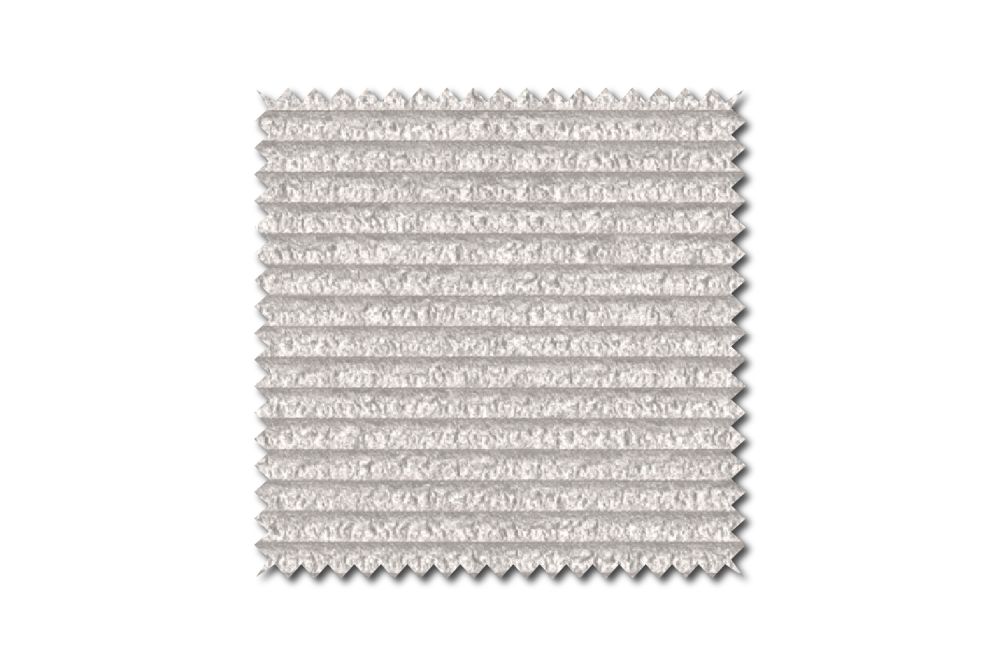 KAWOLA Stoffmuster Feincord silber