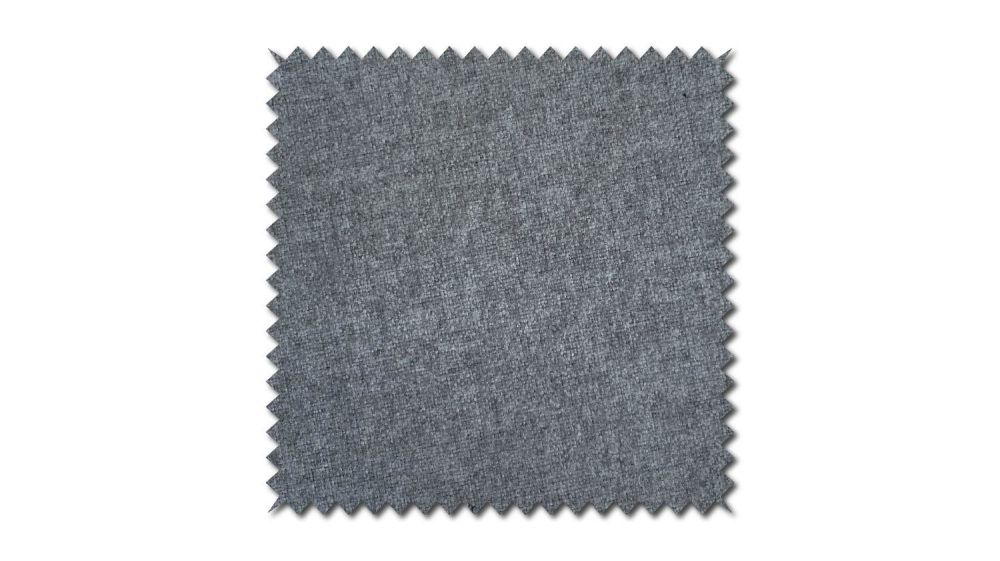 KAWOLA Stoffmuster Stoff hellgrau 10x10cm