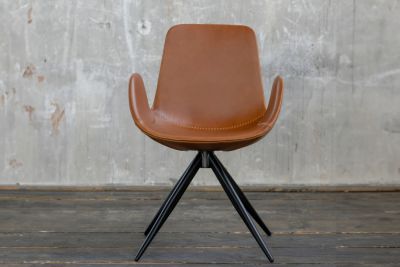 Vorschau: KAWOLA Stuhl QUEN Kunstleder braun Vorschau: KAWOLA Stuhl QUEN Kunstleder braun