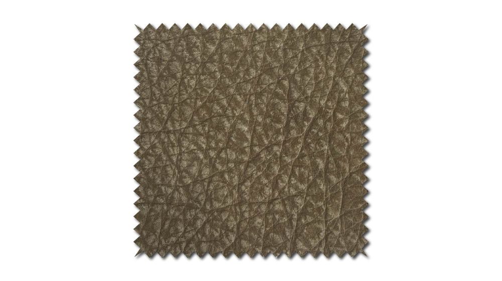 KAWOLA Stoffmuster Leder taupe 10x10cm