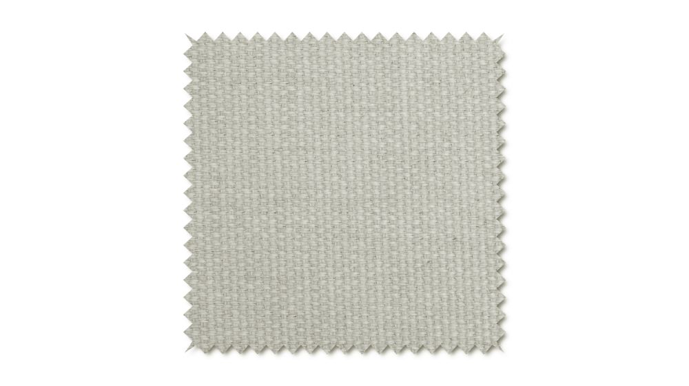 KAWOLA Stoffmuster Stoff hellgrau 10x10cm